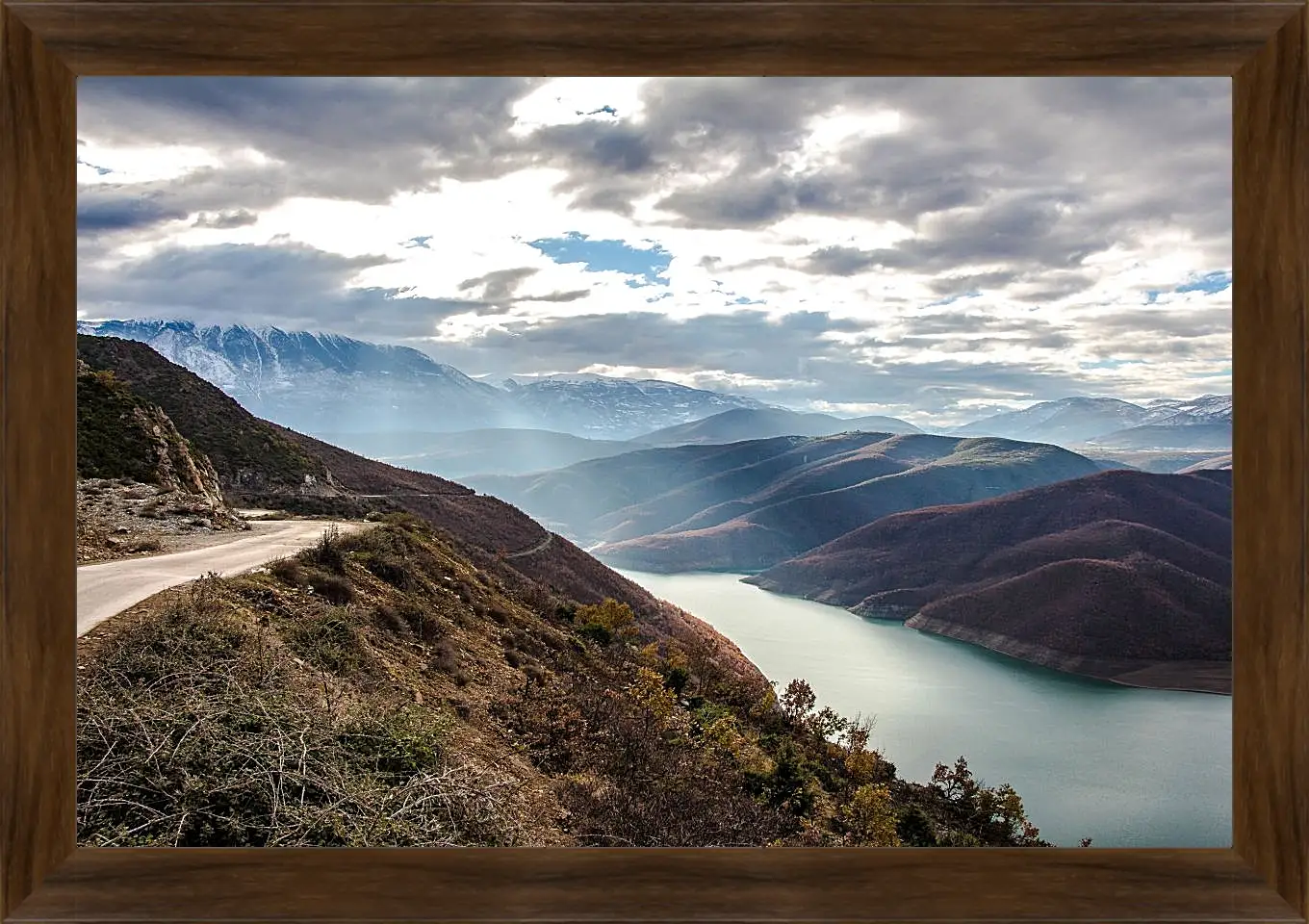 Картина в раме - Пейзаж