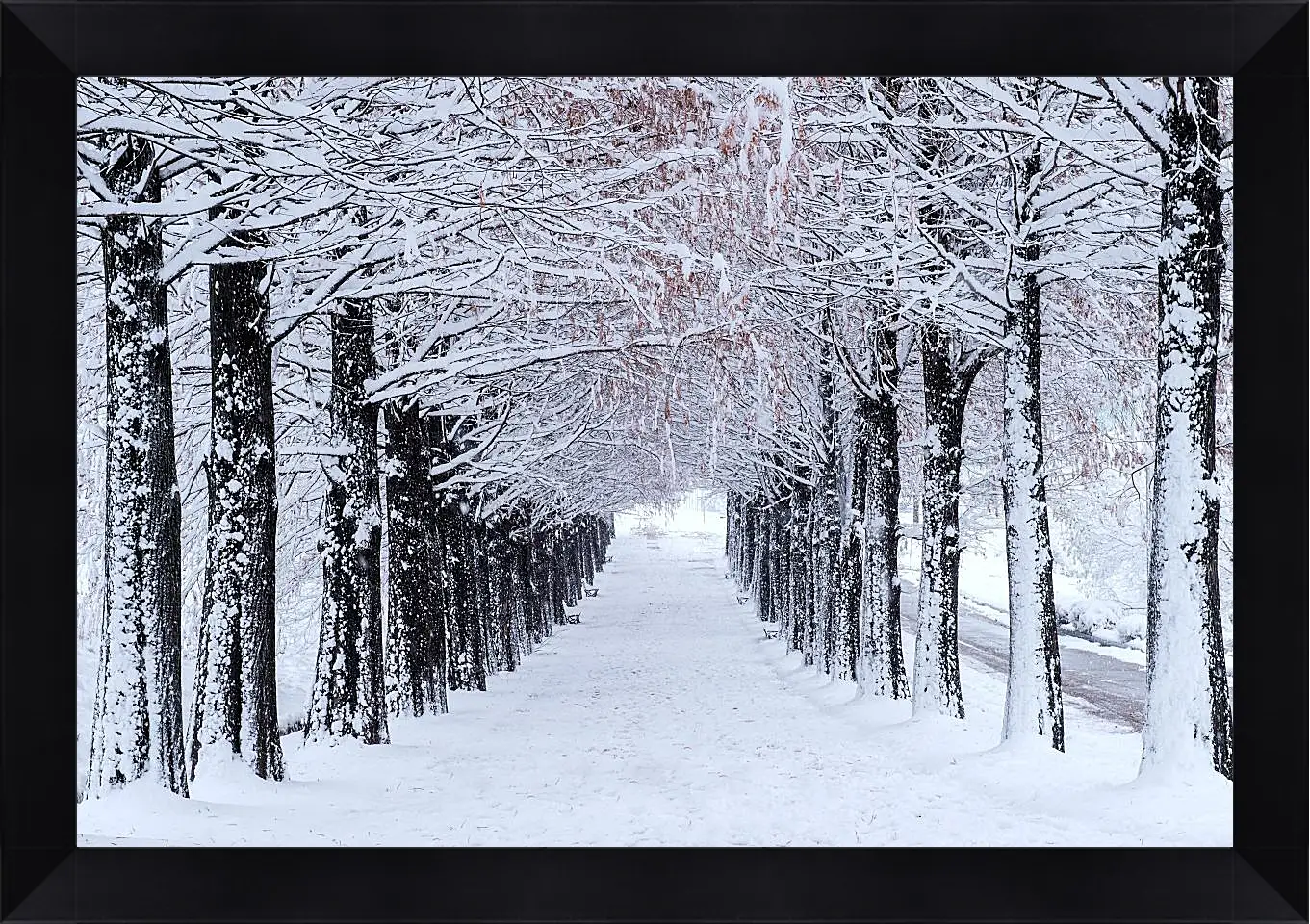 Картина в раме - Пейзаж