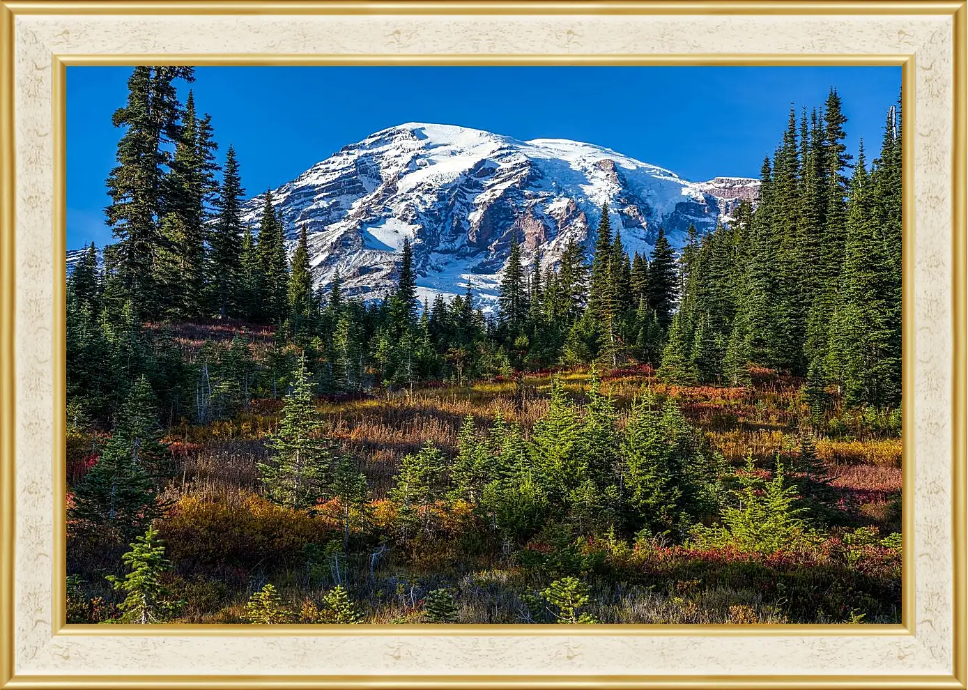 Картина в раме - Пейзаж