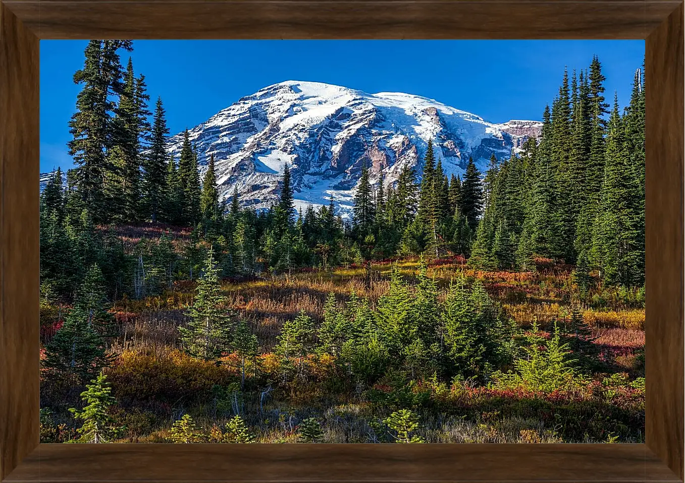 Картина в раме - Пейзаж