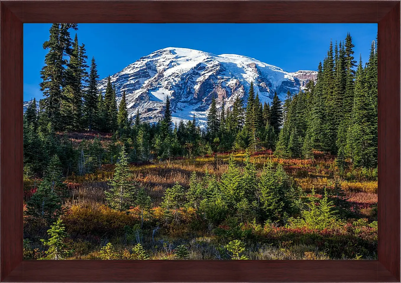 Картина в раме - Пейзаж