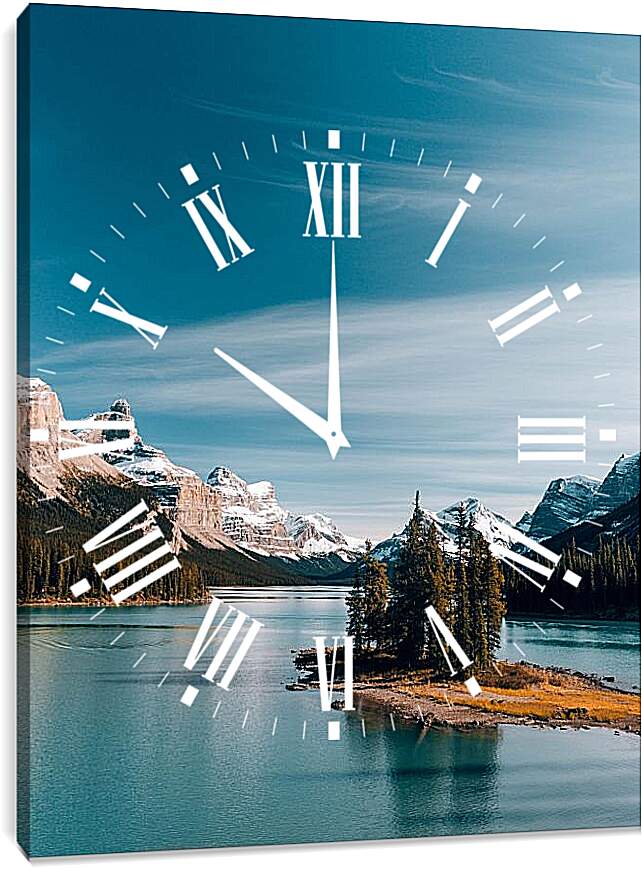 Часы картина - Пейзаж