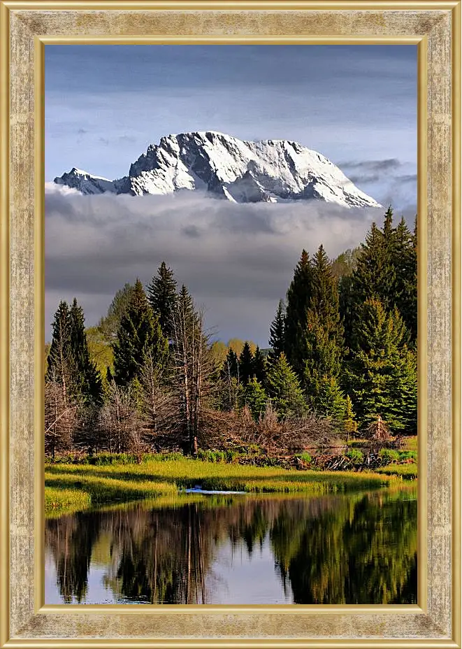 Картина в раме - Пейзаж