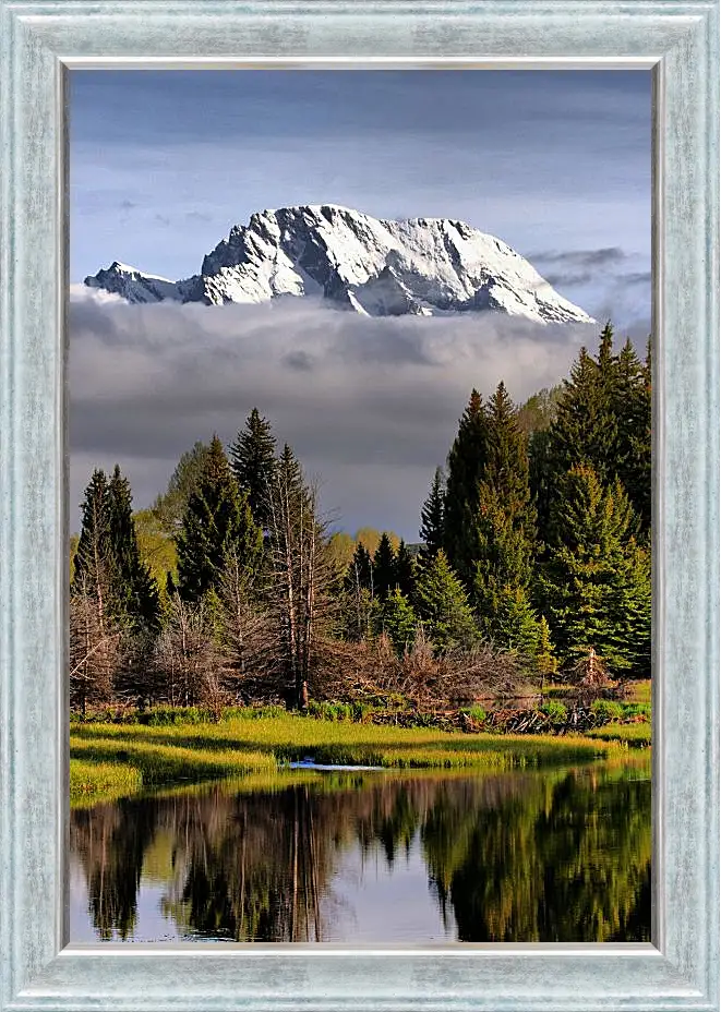 Картина в раме - Пейзаж