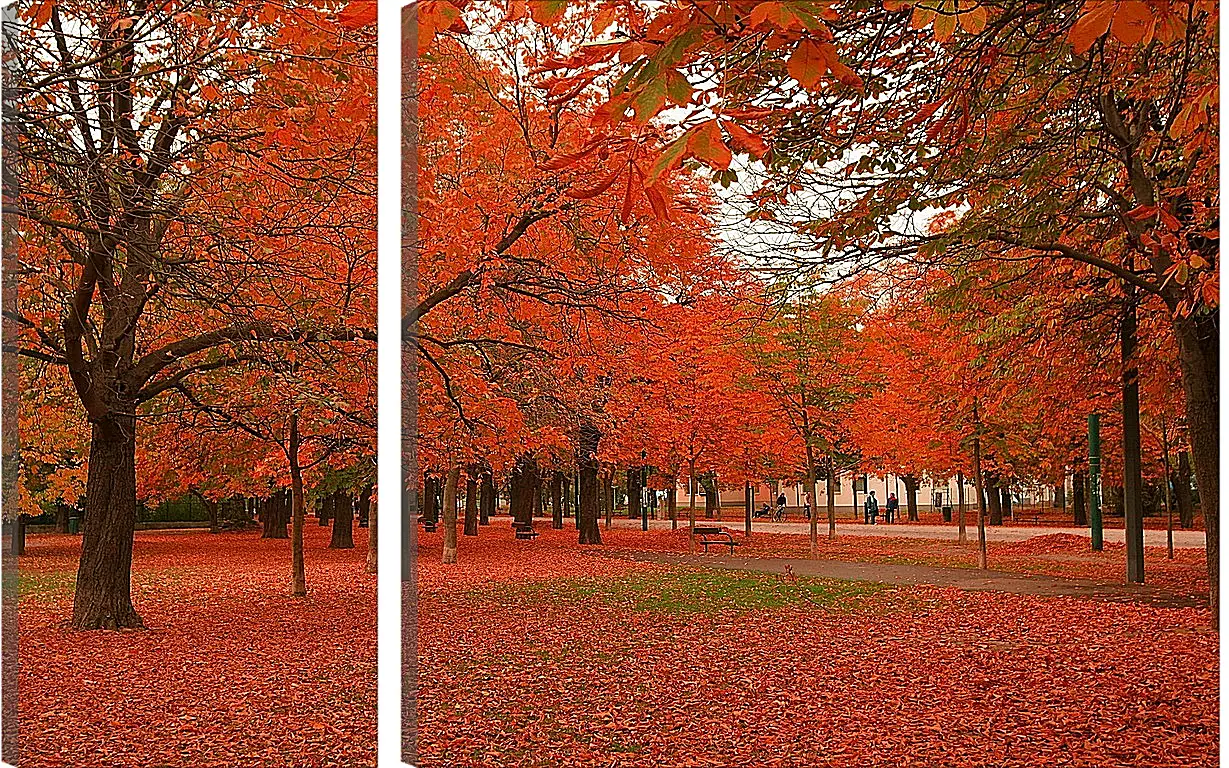 Модульная картина - Осень