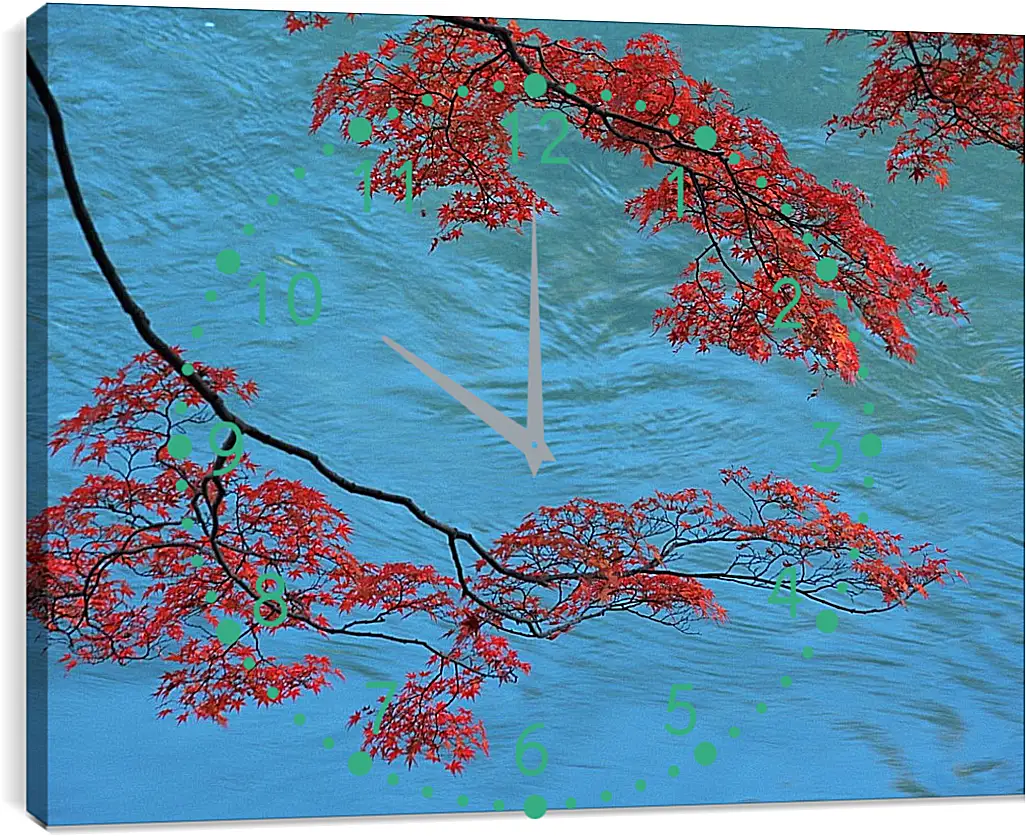Часы картина - Осень