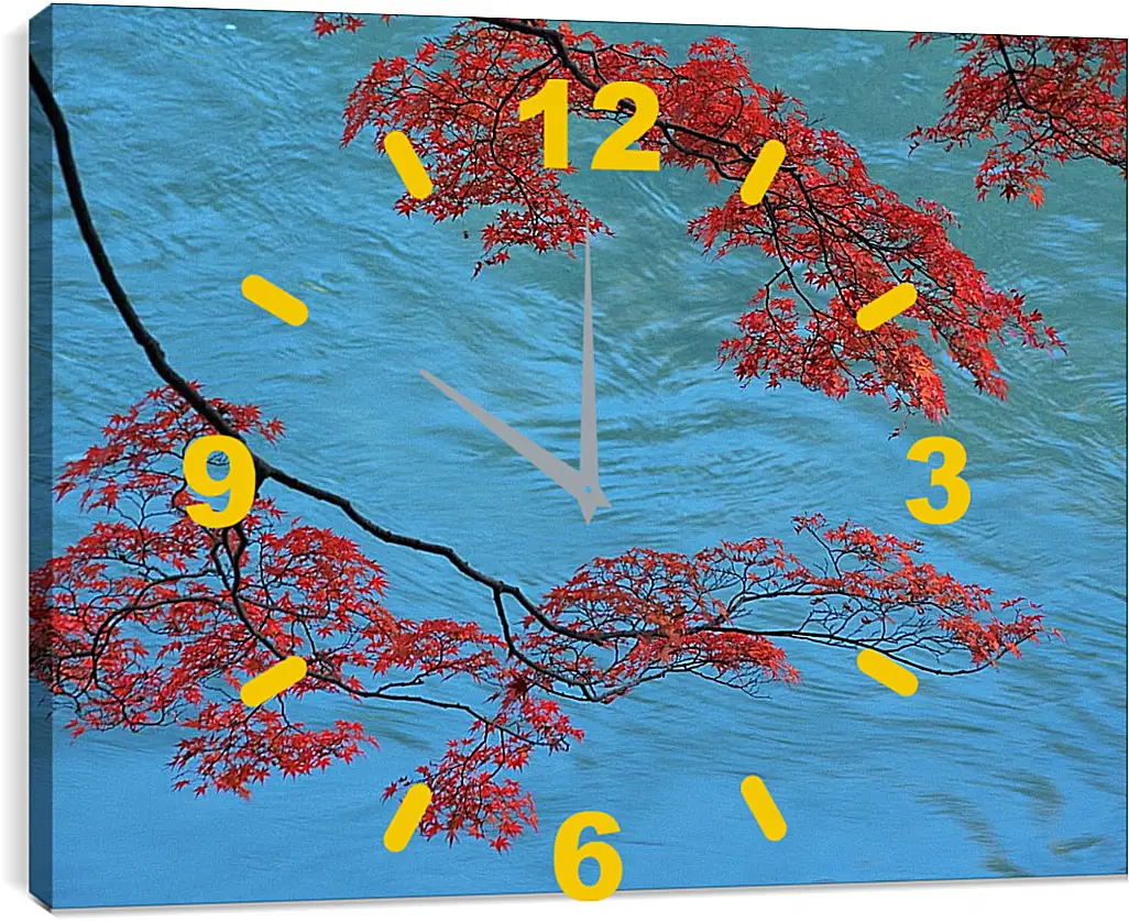 Часы картина - Осень
