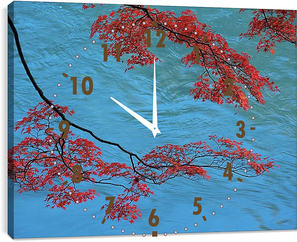 Часы картина - Осень