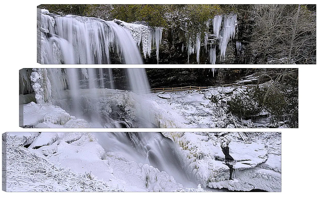 Модульная картина - Зима