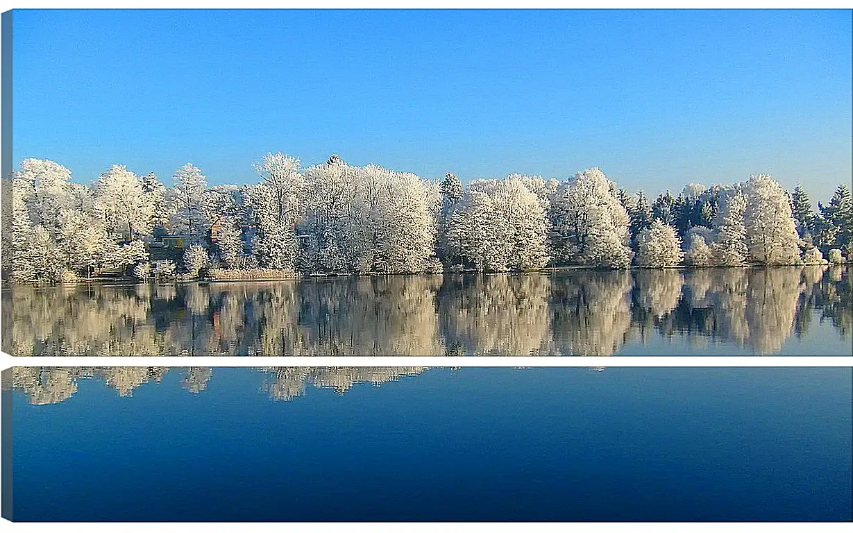 Модульная картина - Зима