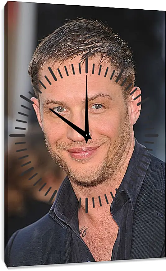 Часы картина - Том Харди. Tom Hardy