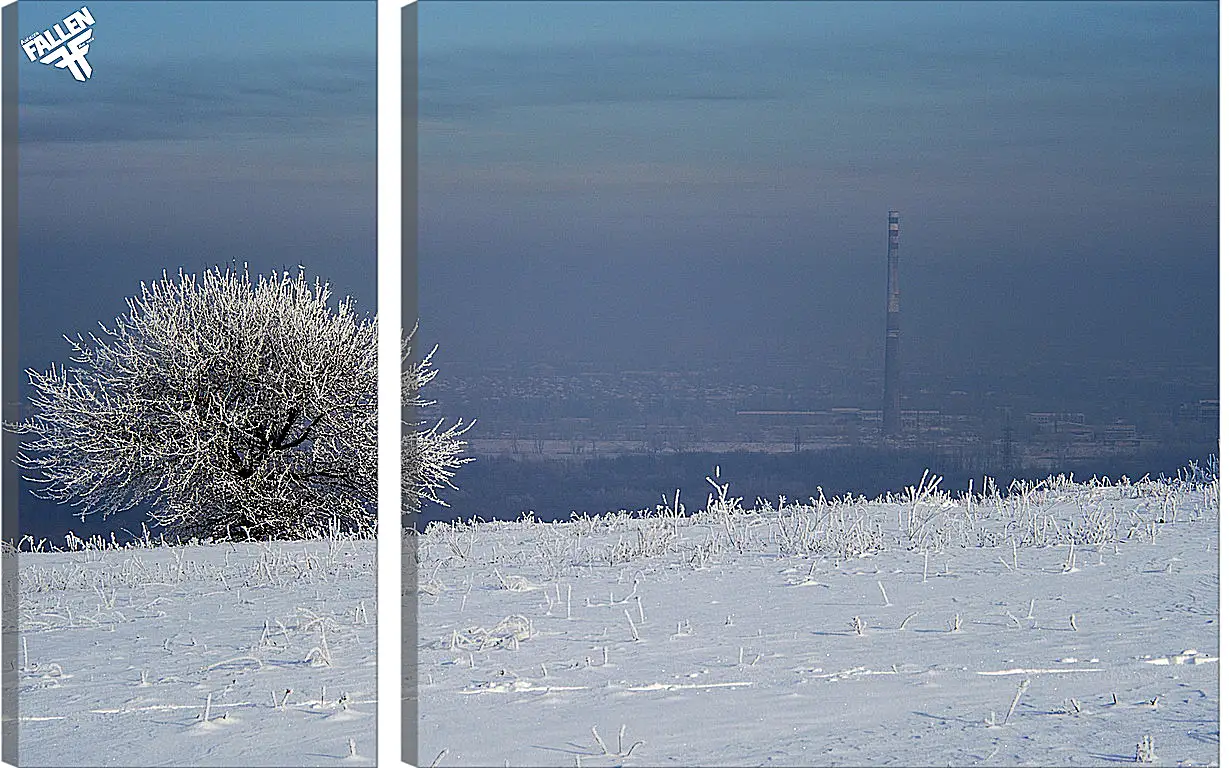 Модульная картина - Зима