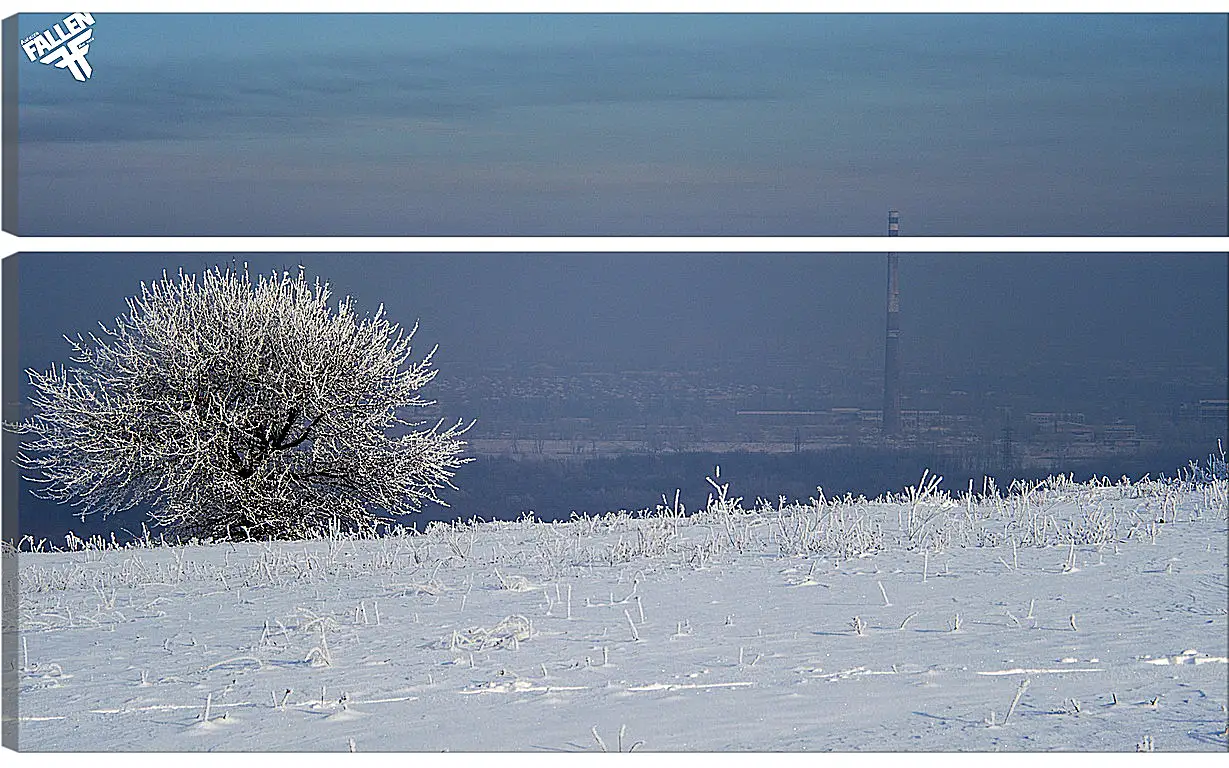 Модульная картина - Зима