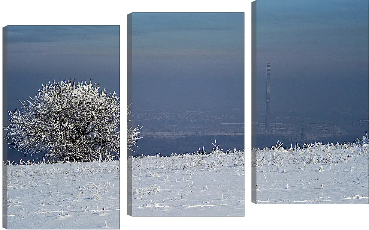 Модульная картина - Зима