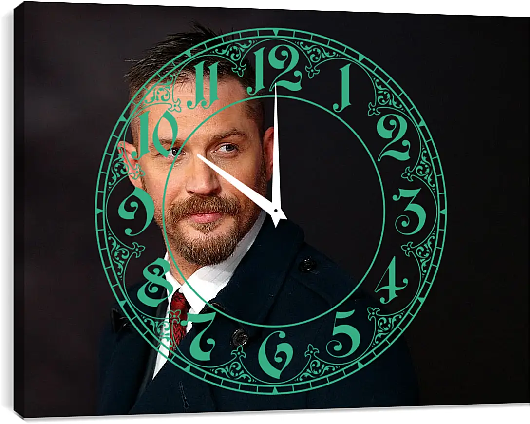 Часы картина - Том Харди. Tom Hardy