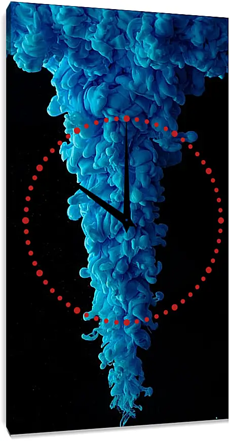 Часы картина - Абстракция
