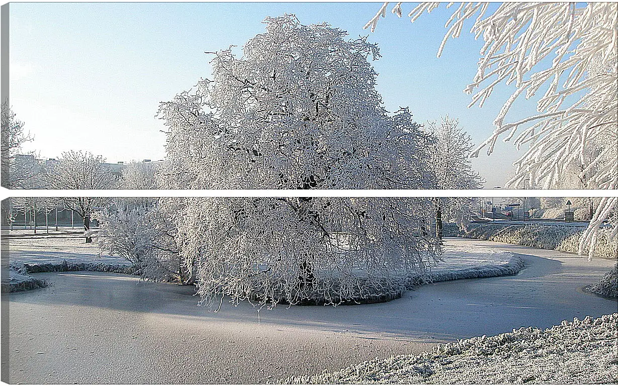 Модульная картина - Зима