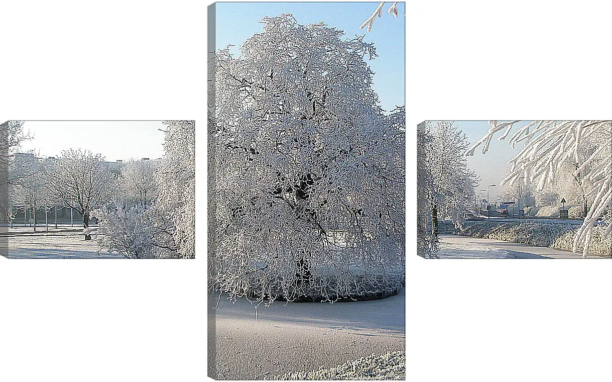 Модульная картина - Зима