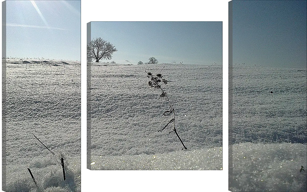 Модульная картина - Зима