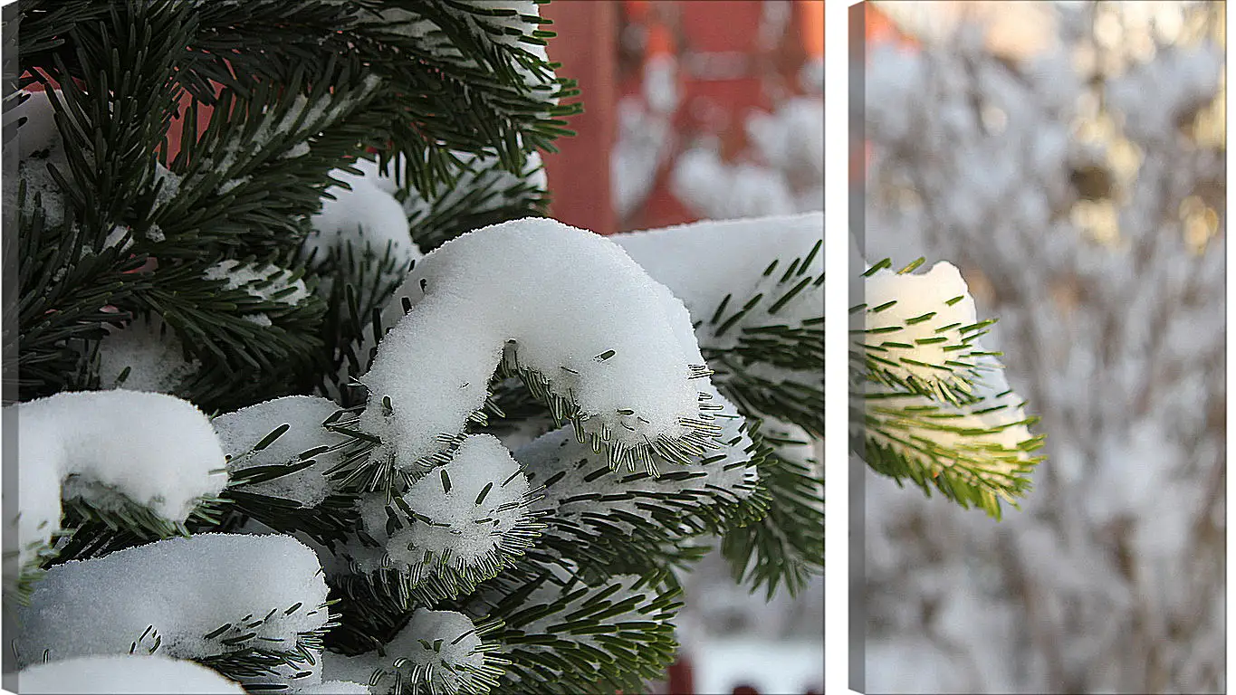 Модульная картина - Зима