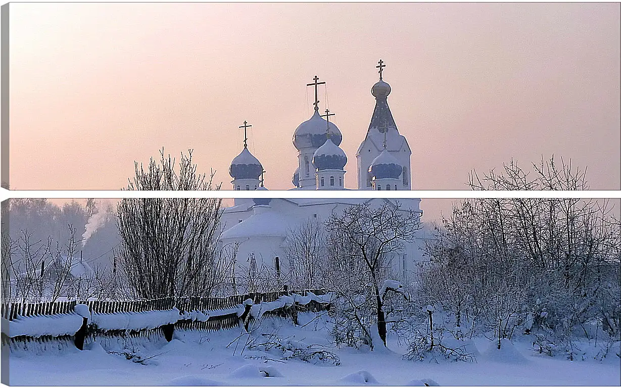 Модульная картина - Зима