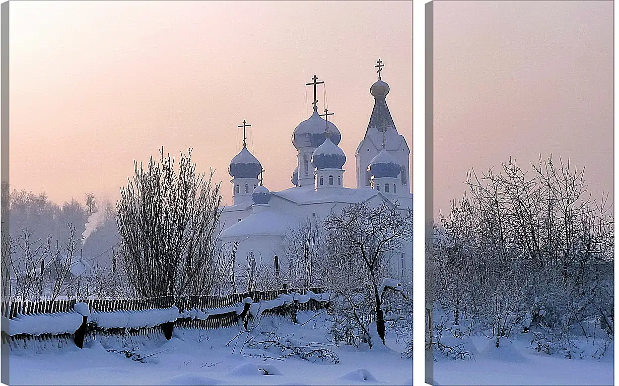 Модульная картина - Зима