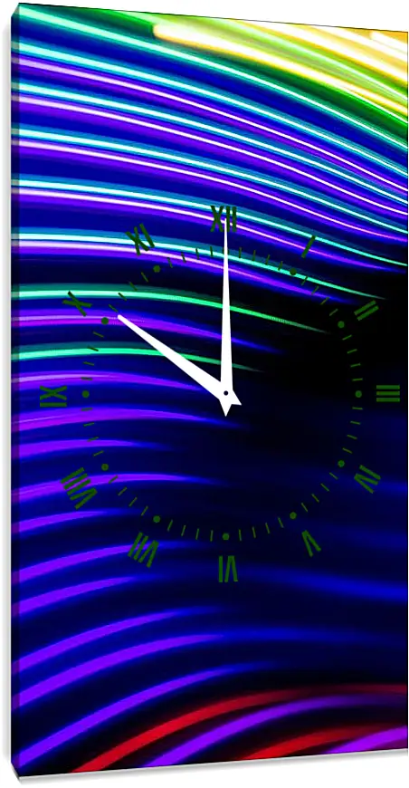 Часы картина - Абстракция