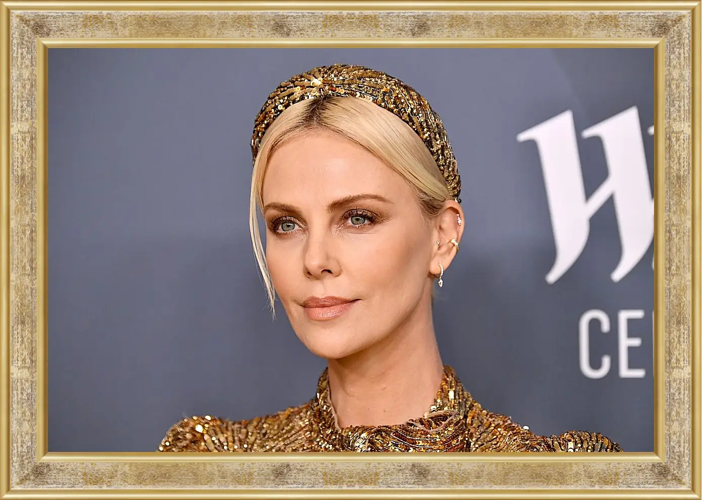 Картина в раме - Шарлиз Терон. Charlize Theron