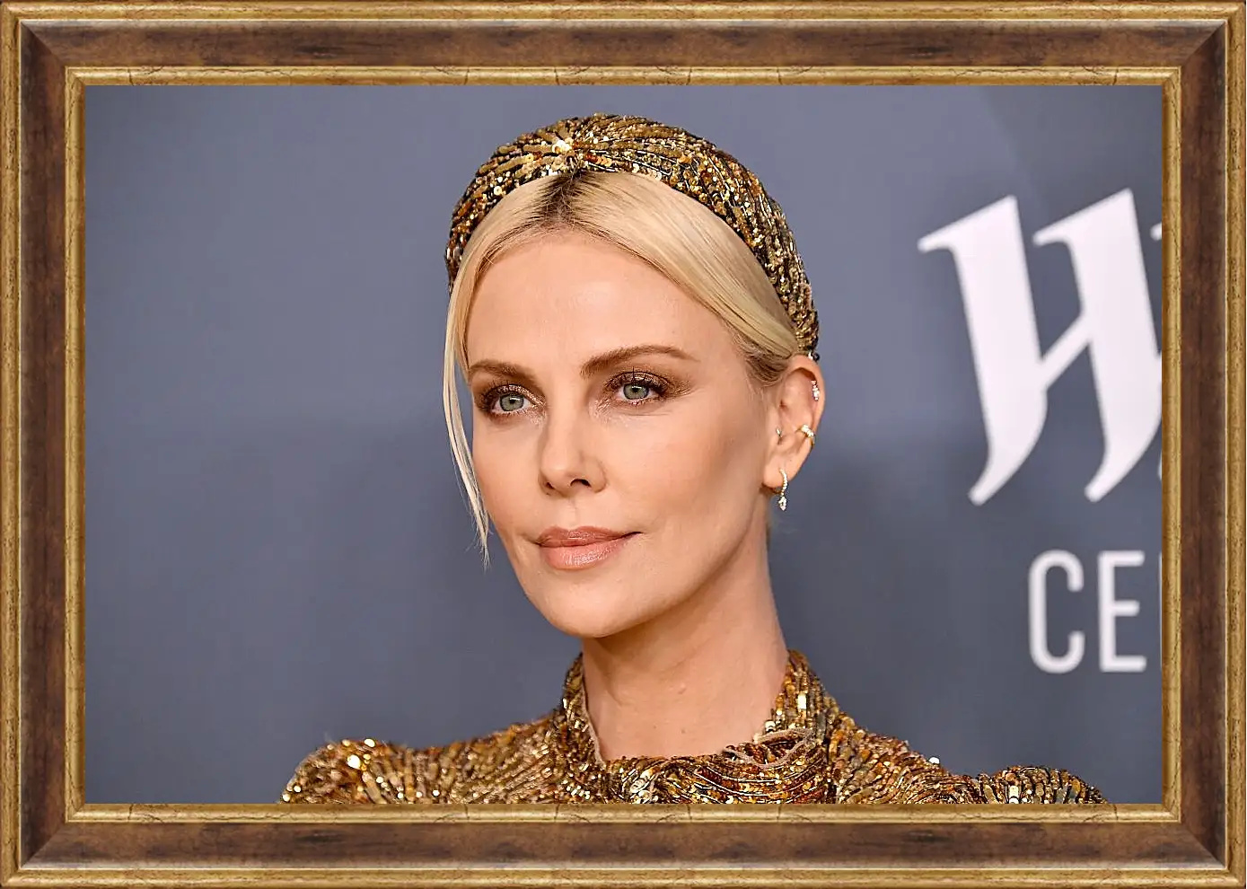 Картина в раме - Шарлиз Терон. Charlize Theron