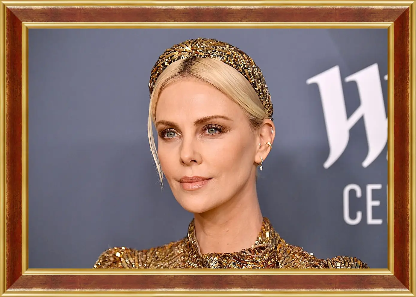 Картина в раме - Шарлиз Терон. Charlize Theron