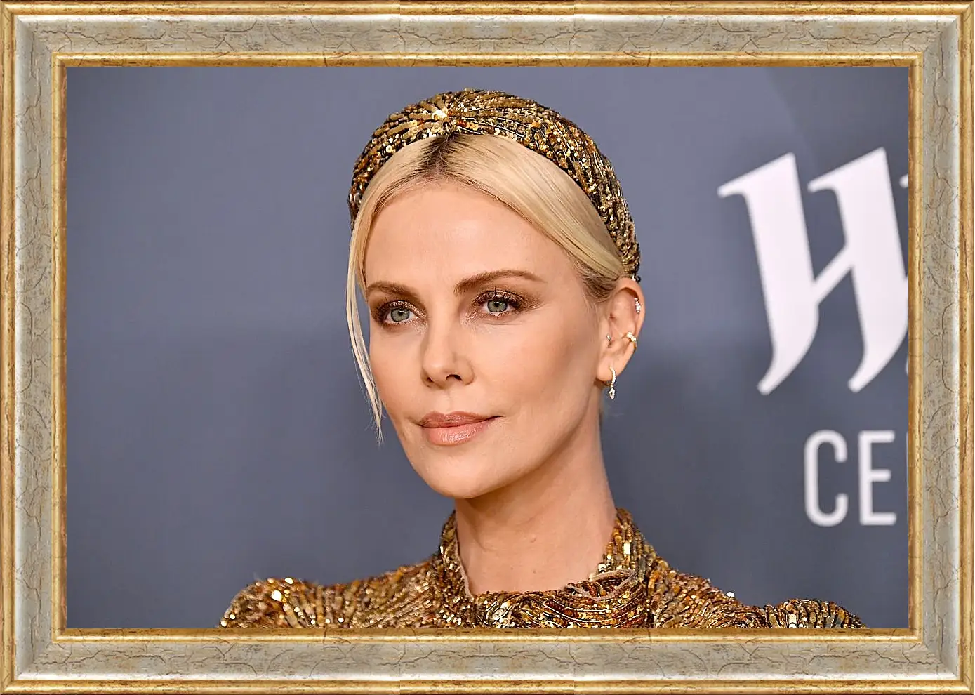 Картина в раме - Шарлиз Терон. Charlize Theron