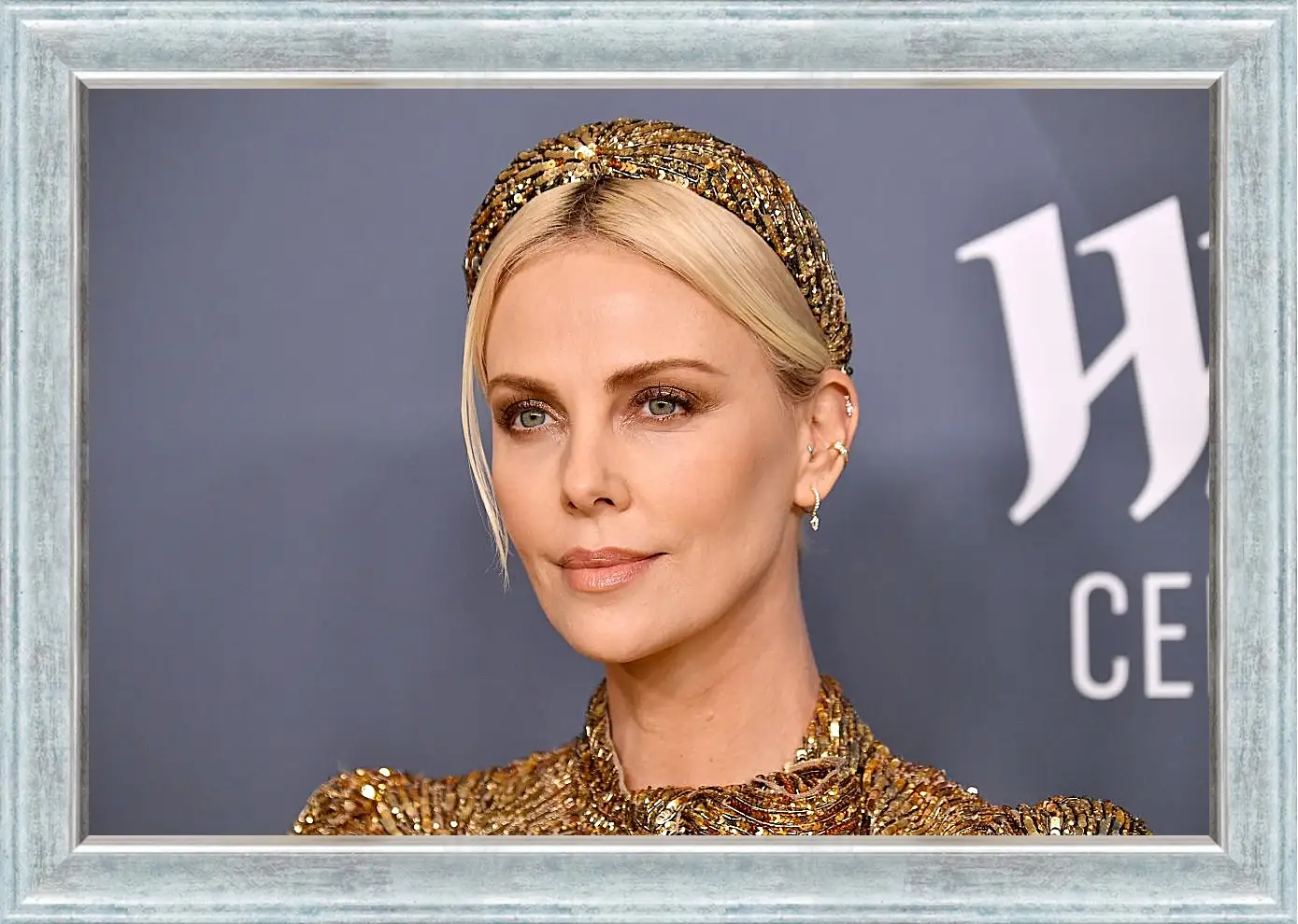 Картина в раме - Шарлиз Терон. Charlize Theron