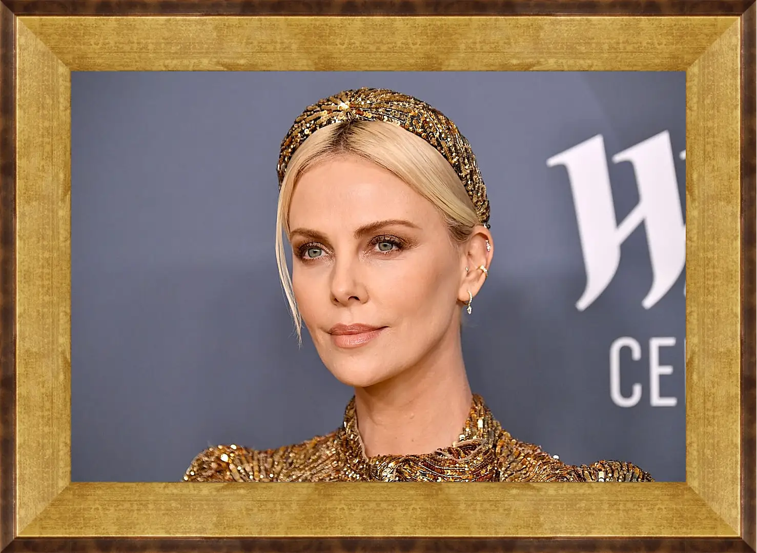 Картина в раме - Шарлиз Терон. Charlize Theron