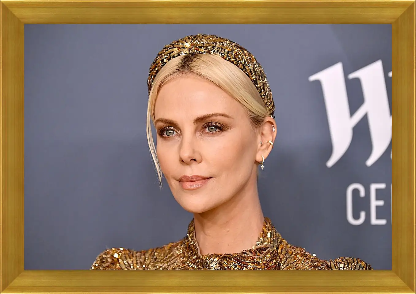 Картина в раме - Шарлиз Терон. Charlize Theron