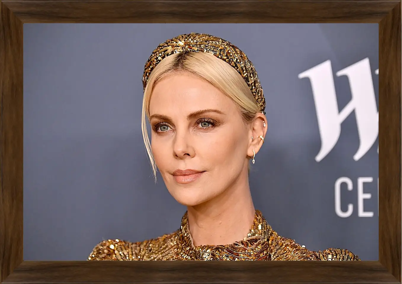 Картина в раме - Шарлиз Терон. Charlize Theron