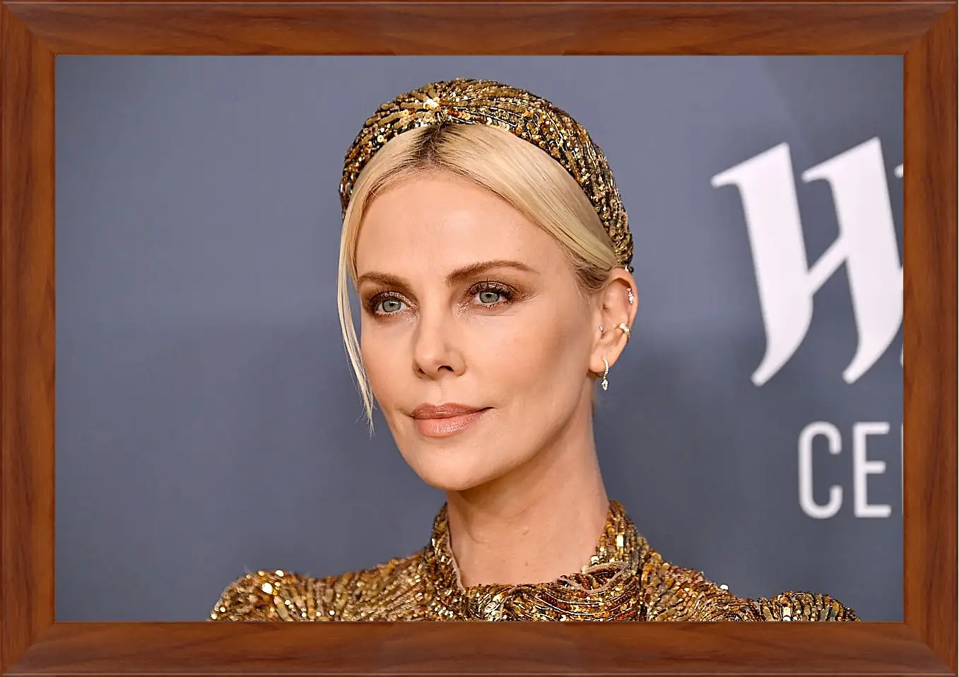 Картина в раме - Шарлиз Терон. Charlize Theron