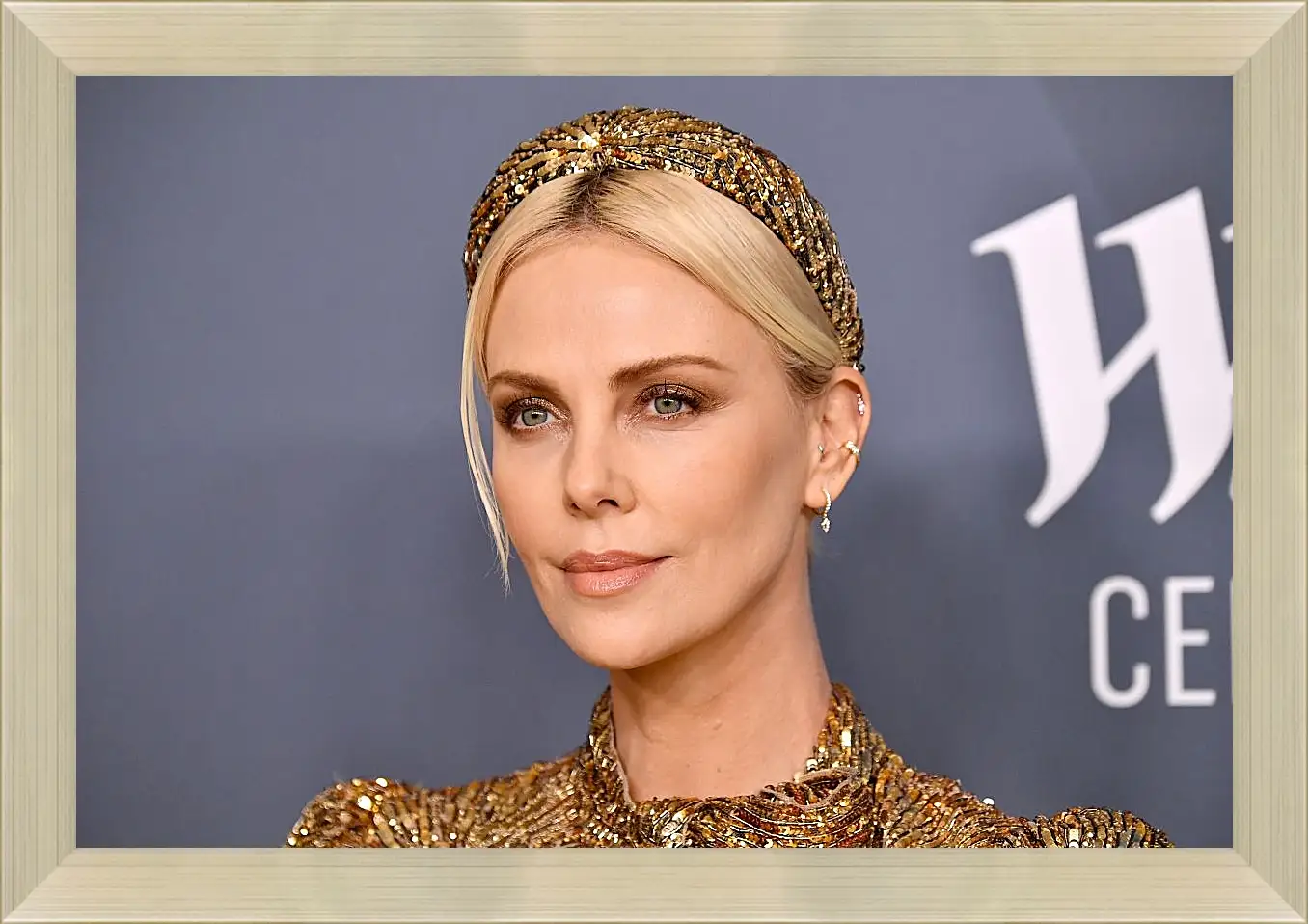 Картина в раме - Шарлиз Терон. Charlize Theron