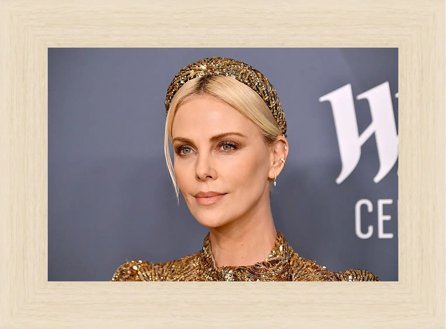 Картина в раме - Шарлиз Терон. Charlize Theron