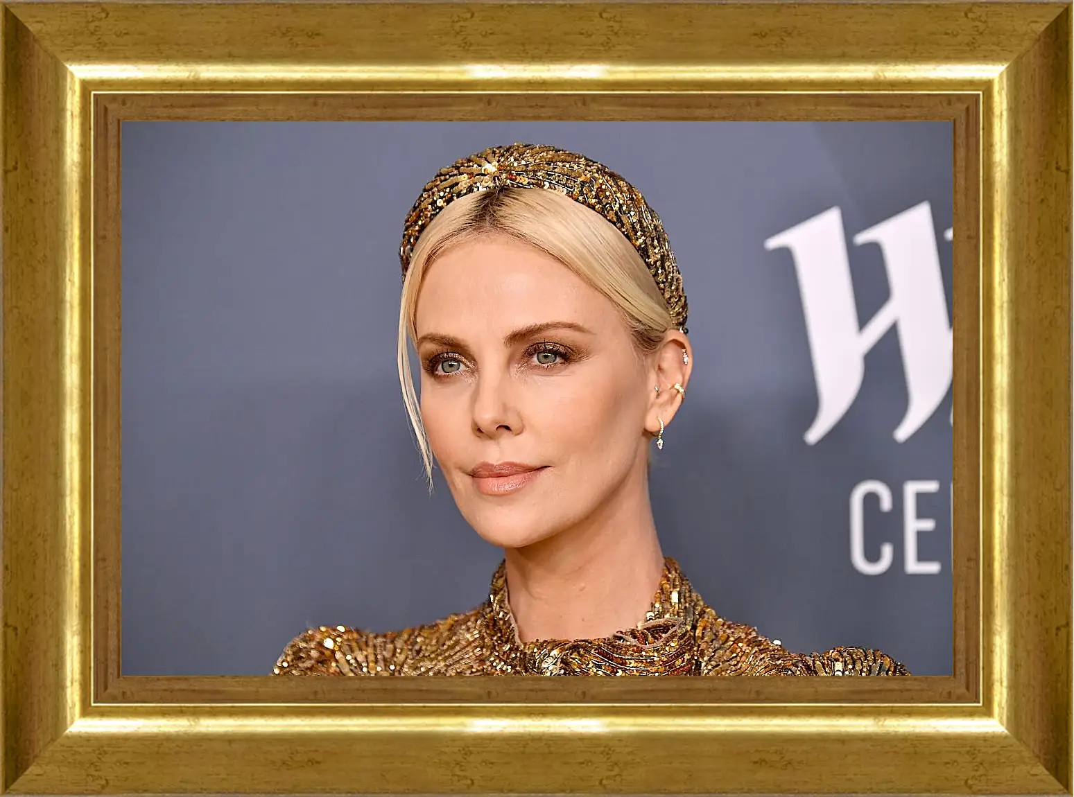 Картина в раме - Шарлиз Терон. Charlize Theron