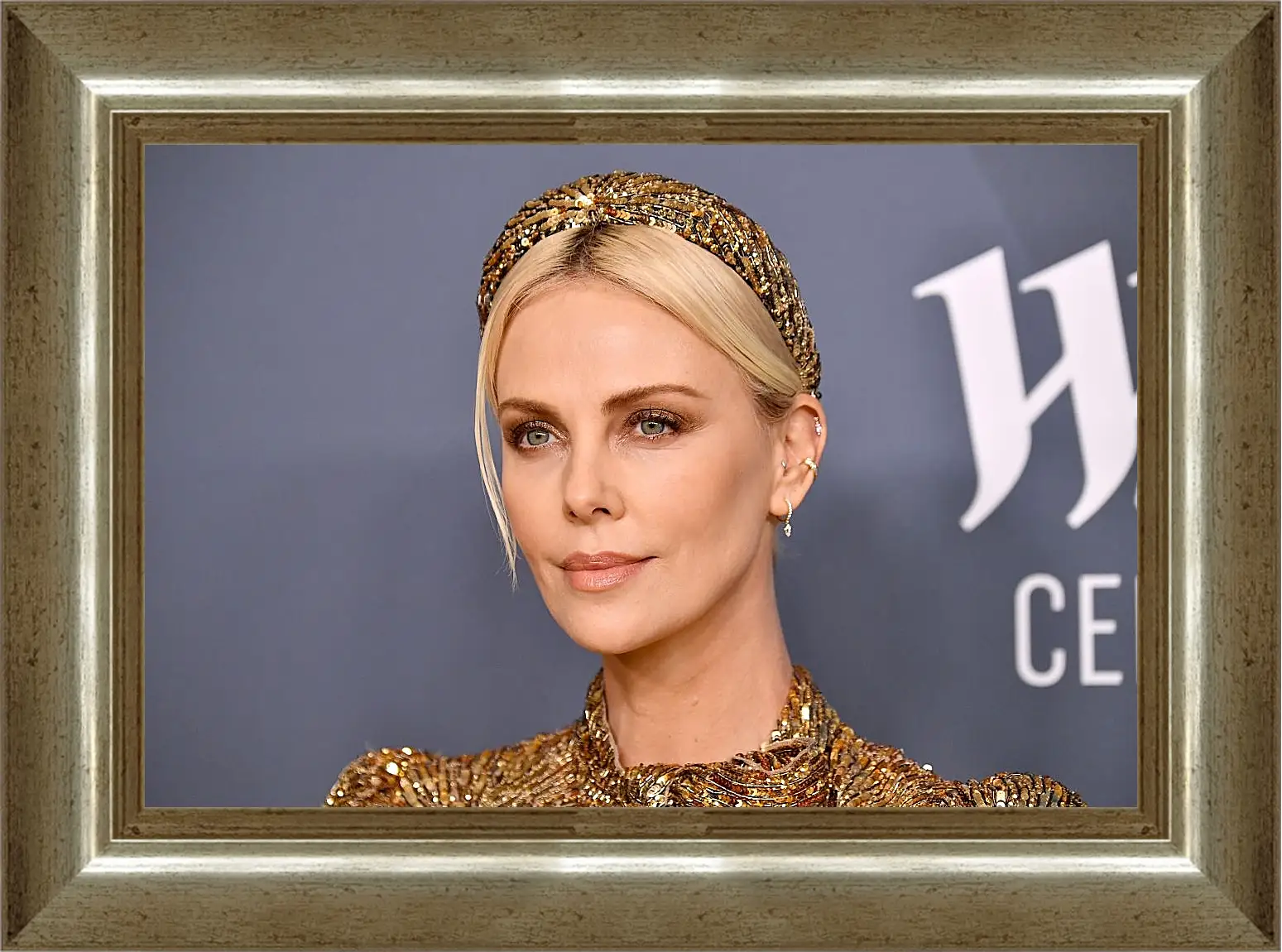 Картина в раме - Шарлиз Терон. Charlize Theron