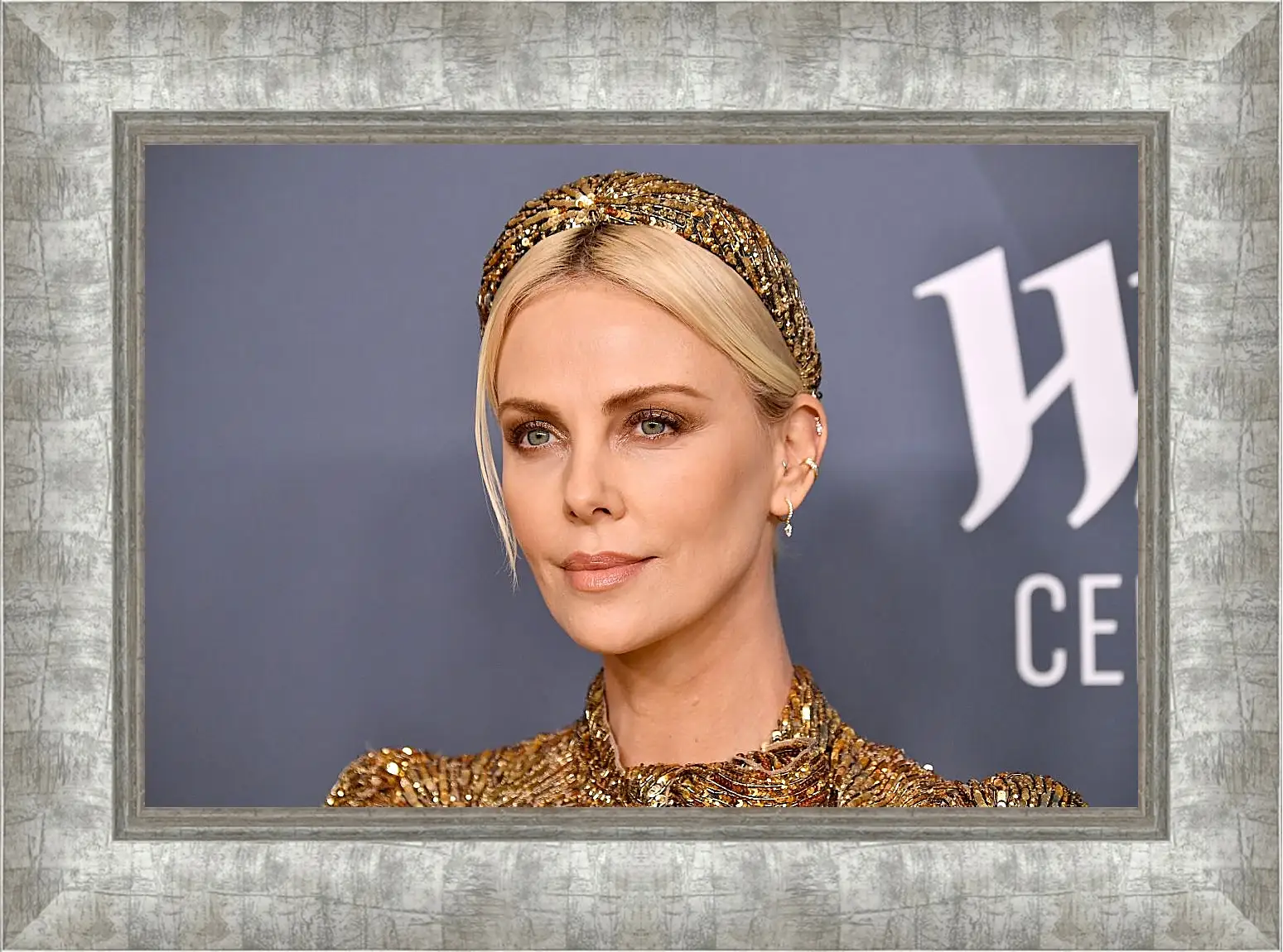 Картина в раме - Шарлиз Терон. Charlize Theron