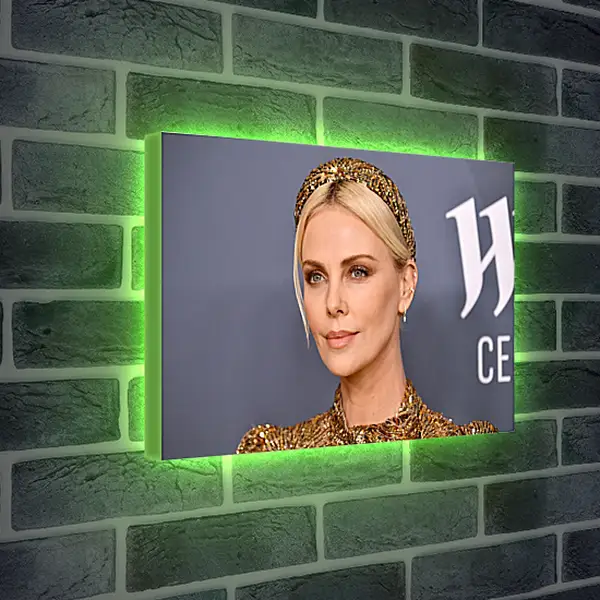 Лайтбокс световая панель - Шарлиз Терон. Charlize Theron