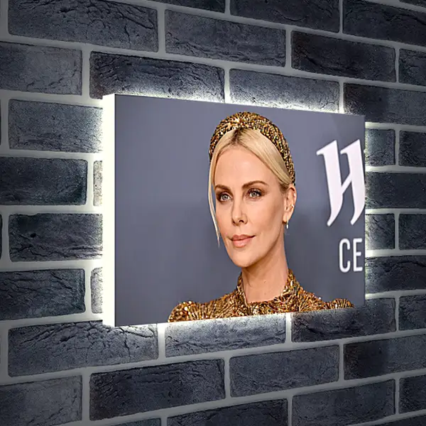 Лайтбокс световая панель - Шарлиз Терон. Charlize Theron