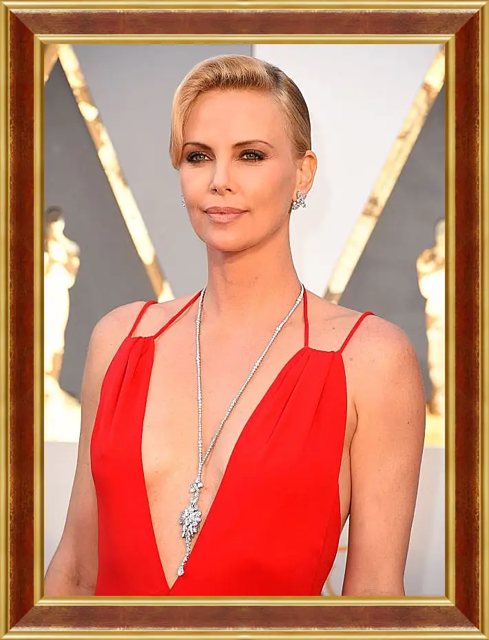 Картина в раме - Шарлиз Терон. Charlize Theron