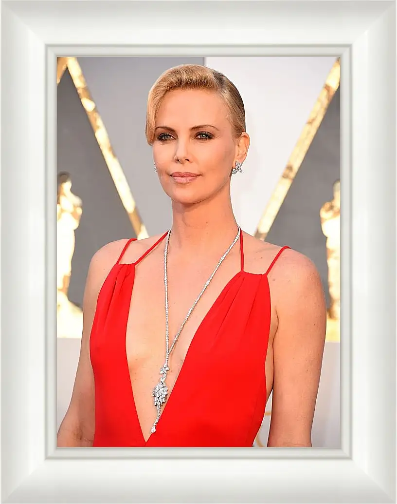 Картина в раме - Шарлиз Терон. Charlize Theron