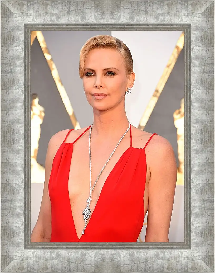 Картина в раме - Шарлиз Терон. Charlize Theron