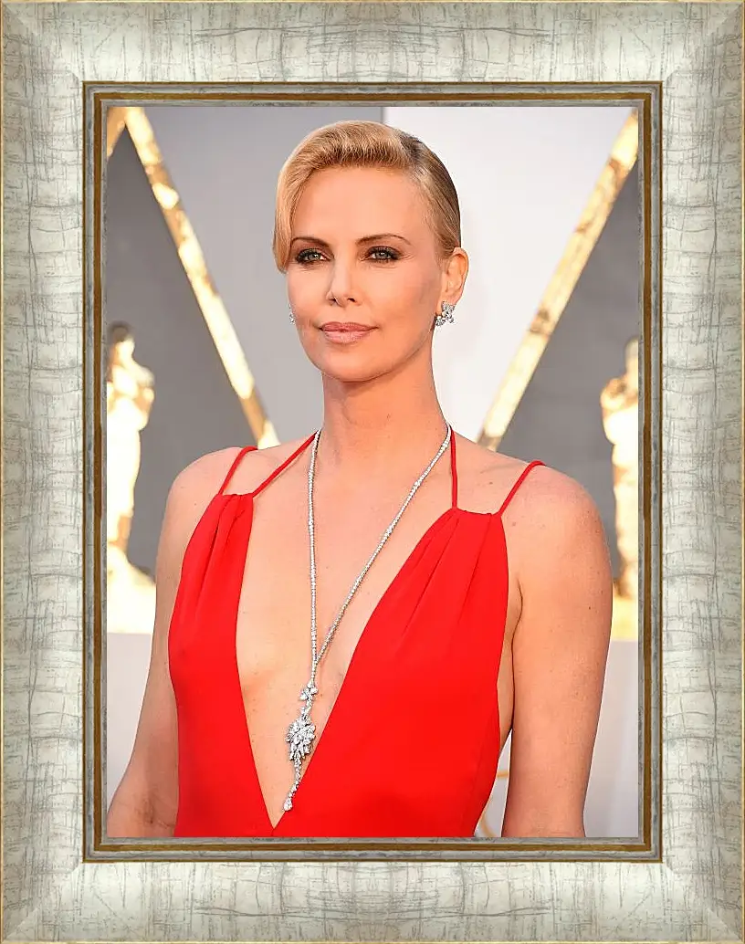 Картина в раме - Шарлиз Терон. Charlize Theron