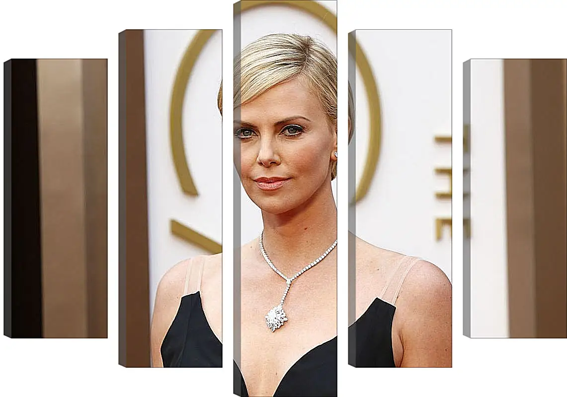 Модульная картина - Шарлиз Терон. Charlize Theron