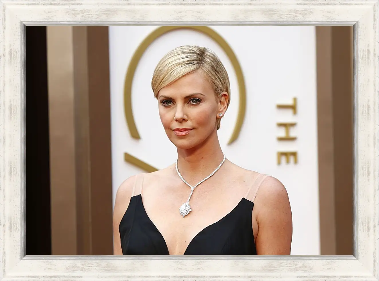 Картина в раме - Шарлиз Терон. Charlize Theron