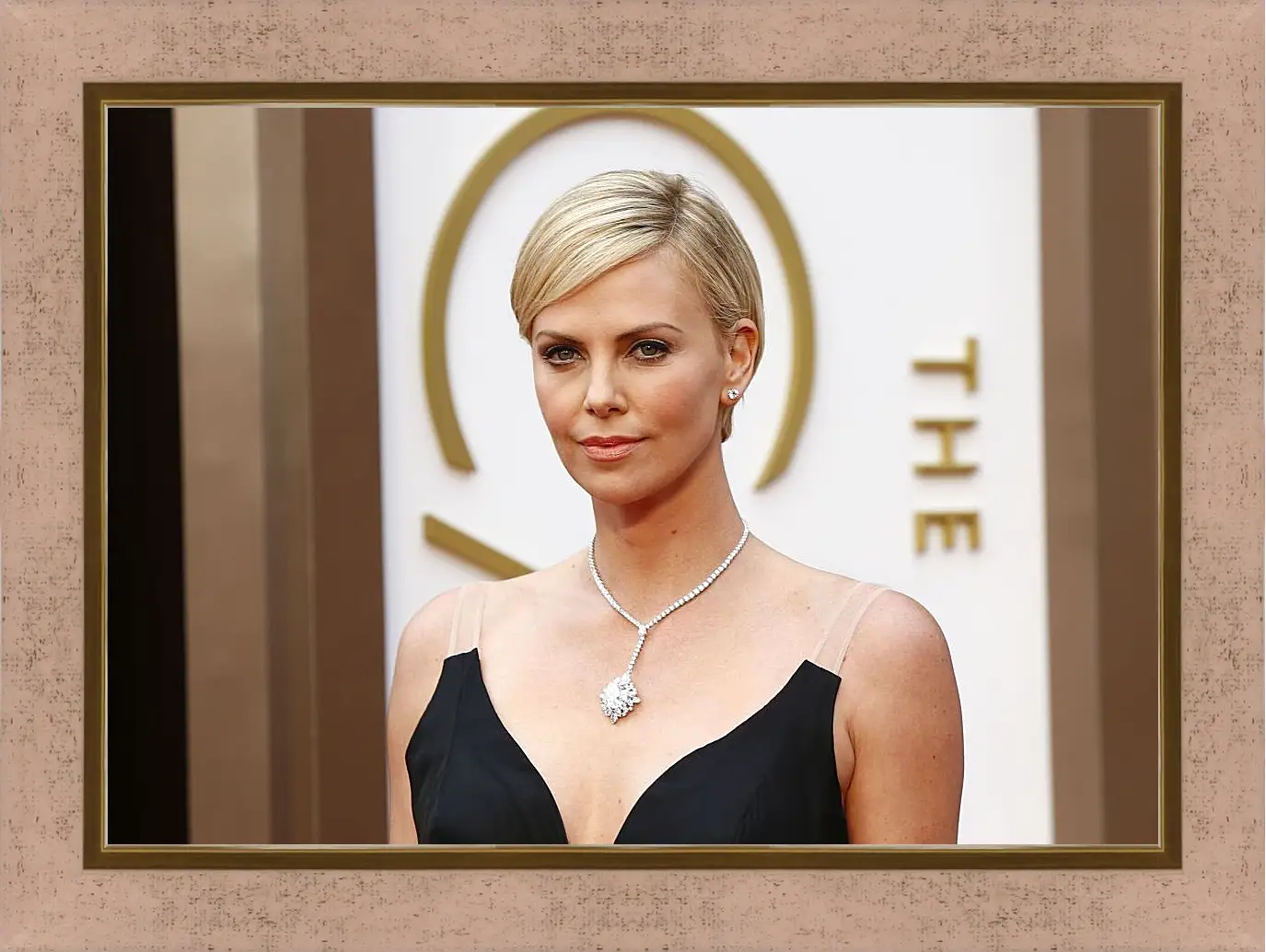 Картина в раме - Шарлиз Терон. Charlize Theron